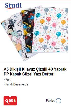 BİM'den çok uygun fiyatlara okul seti kampanyası! Sırt çantası, defter, kalem, matara... 63