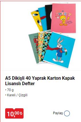 BİM'den çok uygun fiyatlara okul seti kampanyası! Sırt çantası, defter, kalem, matara... 64