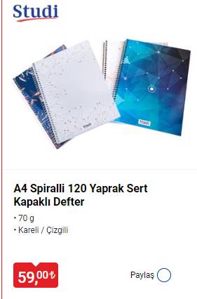 BİM'den çok uygun fiyatlara okul seti kampanyası! Sırt çantası, defter, kalem, matara... 78