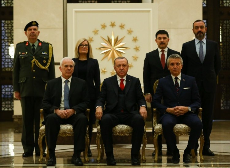 Yunan Büyükelçi, Erdoğan'a güven mektubu sundu 9