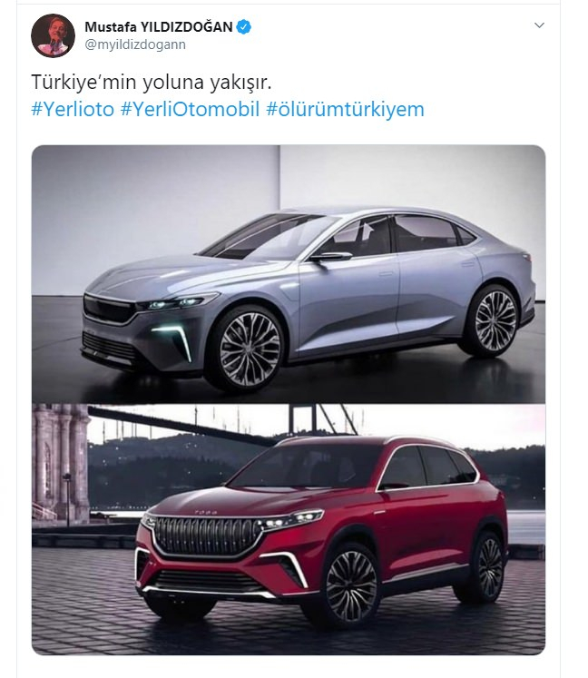 Ünlülerin yerli otomobil paylaşımları 6