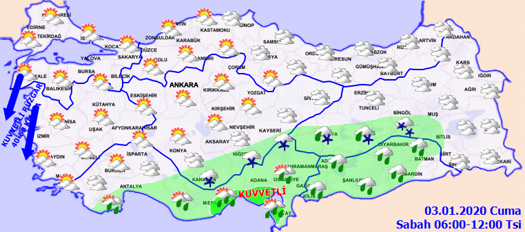 Meteoroloji vatandaşları uyardı! Yağmur ve kar yağışı geliyor... 2