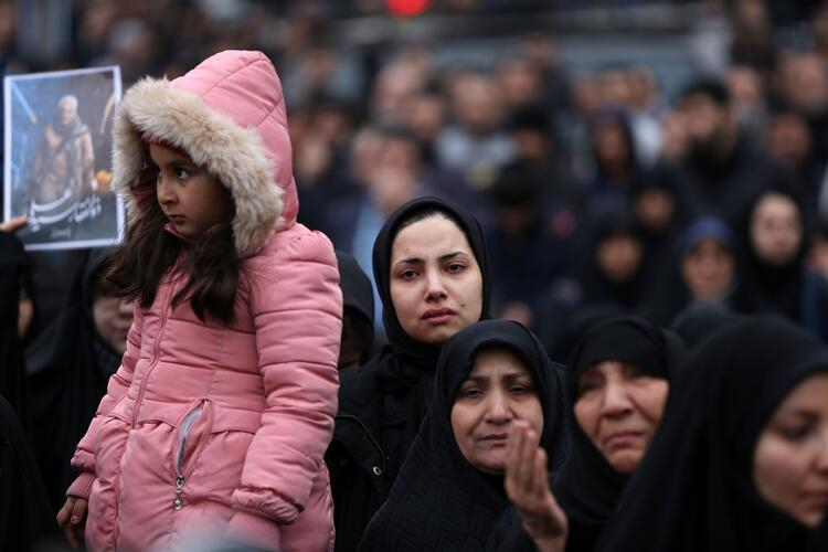 Kasım Süleymani için Ahvaz'da cenaze töreni düzenleniyor! 12