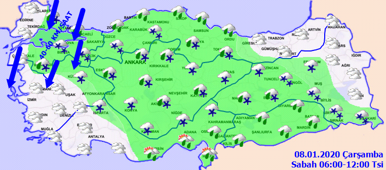 Meteoroloji'den hava durumu uyarıları! 1