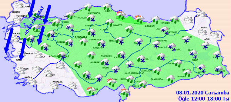 Meteoroloji'den hava durumu uyarıları! 3