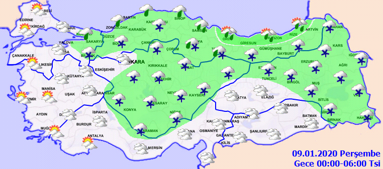 Meteoroloji'den hava durumu uyarıları! 4