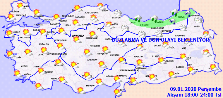 Meteoroloji saat verip uyardı! O saatlerde fırtına,buz ve don geliyor... 4