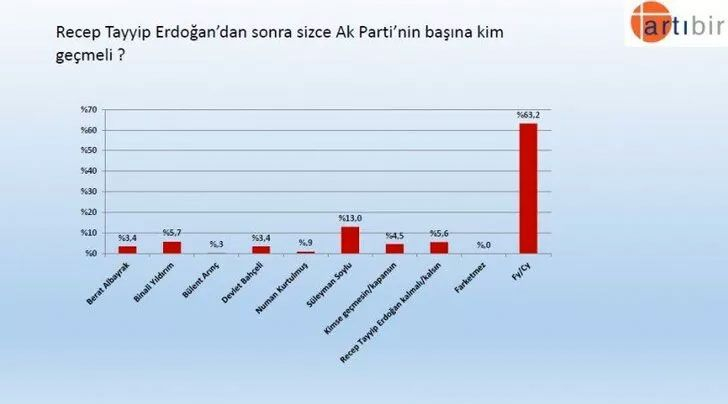 Artıbir Araştırma anket yaptı: Recep Tayyip Erdoğan mı? Ekrem İmamoğlu mu? 13