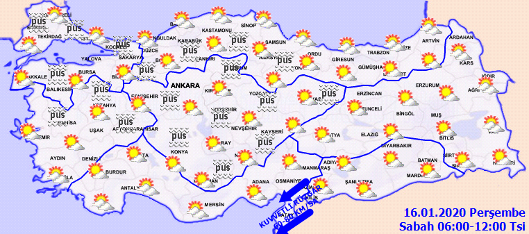 Meteoroloji'den son dakika uyarısı! O saatlerde fırtına, buz, don,yağmur geliyor 1