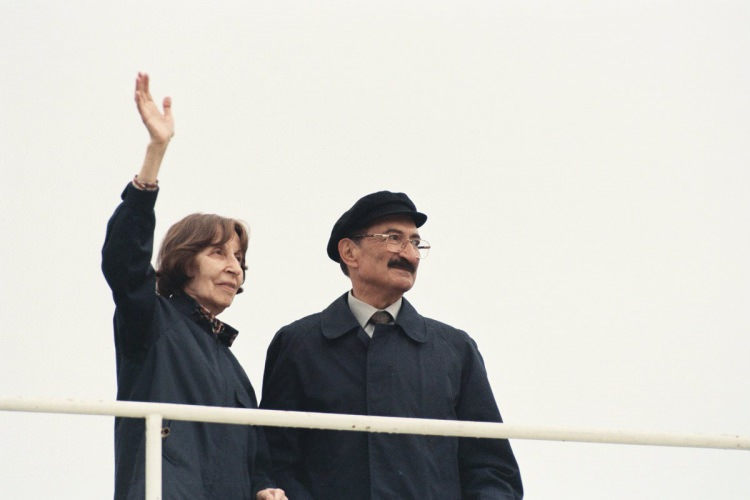 Eski Başbakan Bülent Ecevit'in eşi Rahşan Ecevit'in bilinmeyen fotoğrafları 38