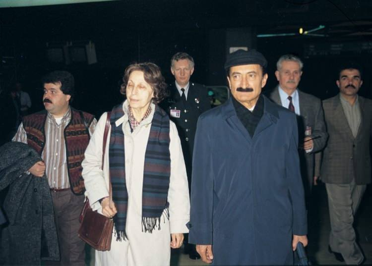 Eski Başbakan Bülent Ecevit'in eşi Rahşan Ecevit'in bilinmeyen fotoğrafları 46