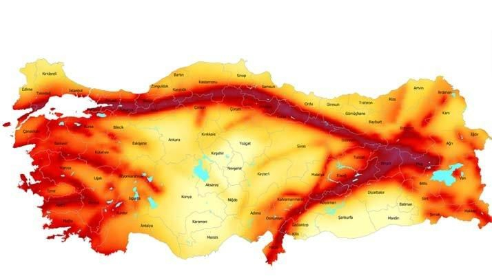Fay hattı haritası sorgulama, evinizin altında fay hattı geçiyor mu? 2