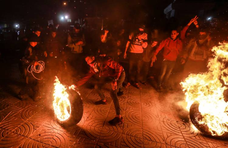 ABD Başkanı Trump'ın sözde Orta Doğu barış planını protesto ettiler 18