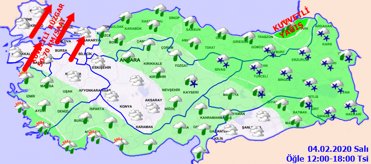 Meteorolojiden peş peşe uyarılar! Yağmur, kar yağışı, buzlanma ve don... 2