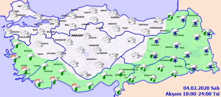 Meteorolojiden peş peşe uyarılar! Yağmur, kar yağışı, buzlanma ve don... 3