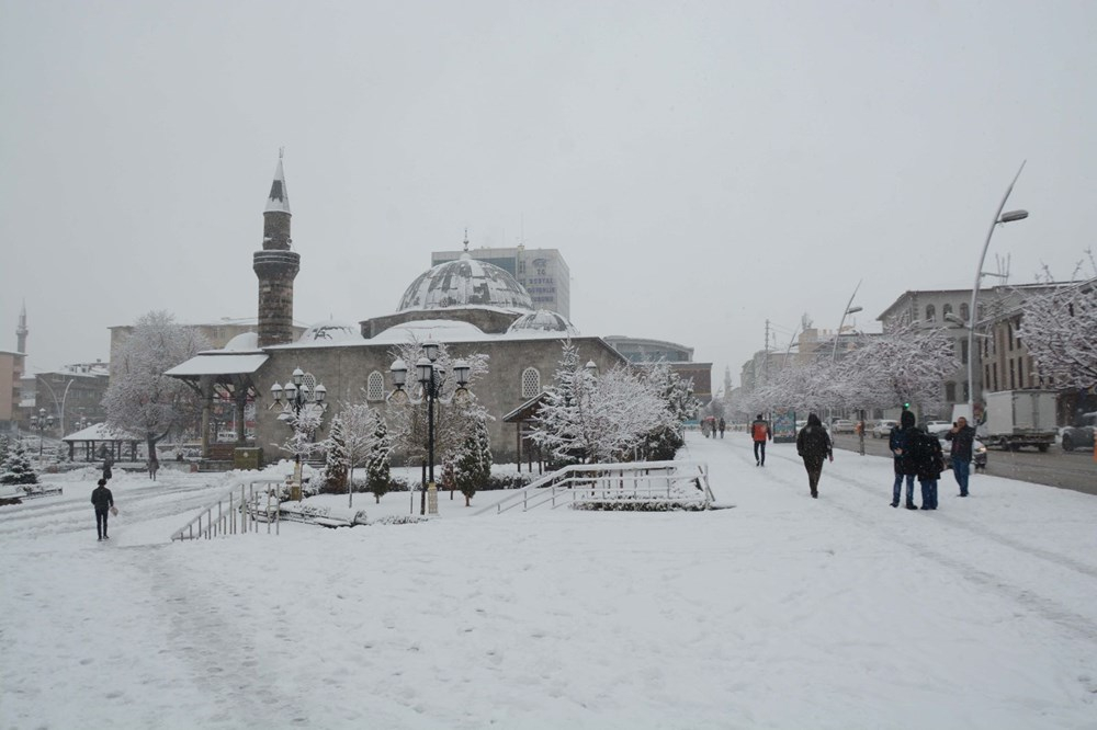 Meteorolojiden peş peşe uyarılar! Yağmur, kar yağışı, buzlanma ve don... 9