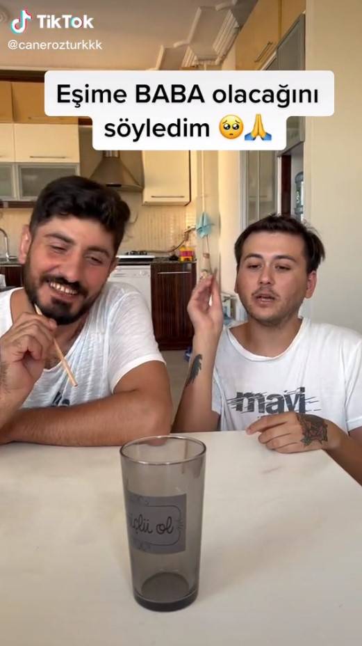 TikTok fenomeni Caner ve Nejdet'ten rezil paylaşım! Mükremin bitti bunlar başladı! "Hamileyim!" 7