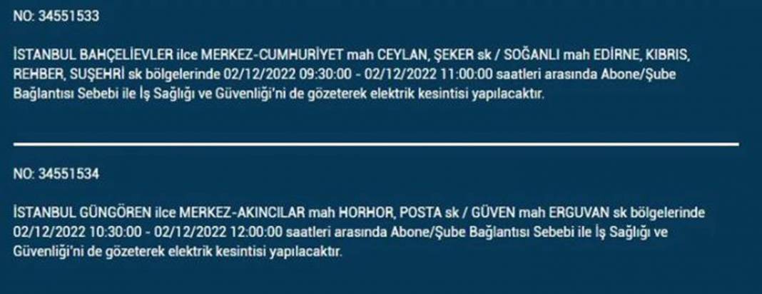 Avrupa yakasında oturan İstanbullular dikkat! BEDAŞ'tan yarın için elektrik kesintisi uyarısı! İşte elektrikleri kesilecek ilçe ve mahalleler... 25