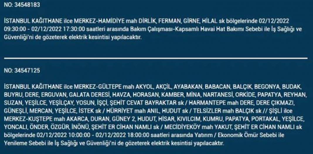 Avrupa yakasında oturan İstanbullular dikkat! BEDAŞ'tan yarın için elektrik kesintisi uyarısı! İşte elektrikleri kesilecek ilçe ve mahalleler... 13