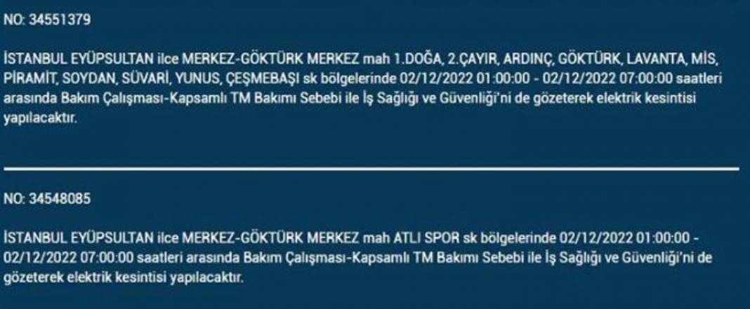 Avrupa yakasında oturan İstanbullular dikkat! BEDAŞ'tan yarın için elektrik kesintisi uyarısı! İşte elektrikleri kesilecek ilçe ve mahalleler... 12