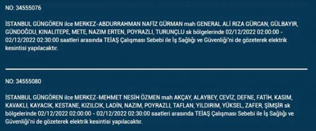 Avrupa yakasında oturan İstanbullular dikkat! BEDAŞ'tan yarın için elektrik kesintisi uyarısı! İşte elektrikleri kesilecek ilçe ve mahalleler... 17