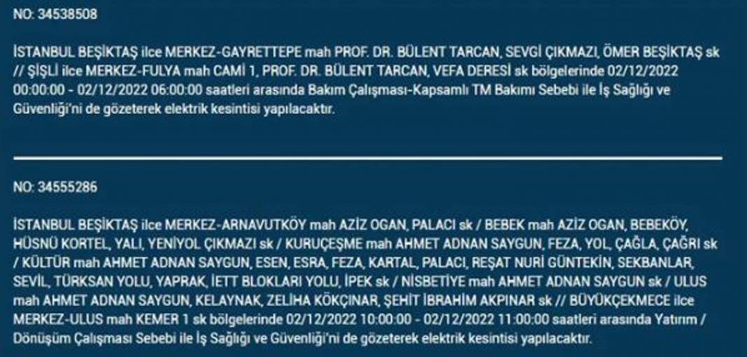 Avrupa yakasında oturan İstanbullular dikkat! BEDAŞ'tan yarın için elektrik kesintisi uyarısı! İşte elektrikleri kesilecek ilçe ve mahalleler... 5