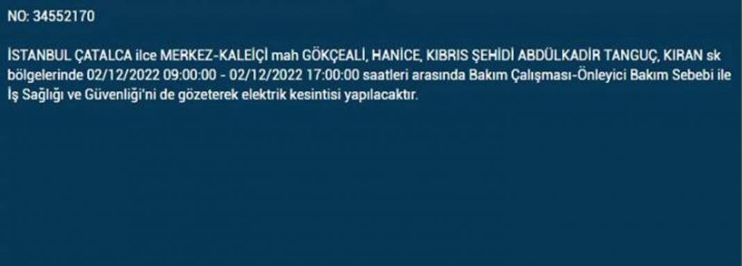 Avrupa yakasında oturan İstanbullular dikkat! BEDAŞ'tan yarın için elektrik kesintisi uyarısı! İşte elektrikleri kesilecek ilçe ve mahalleler... 7