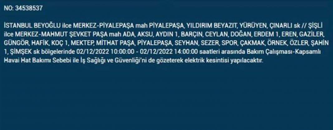 Avrupa yakasında oturan İstanbullular dikkat! BEDAŞ'tan yarın için elektrik kesintisi uyarısı! İşte elektrikleri kesilecek ilçe ve mahalleler... 4