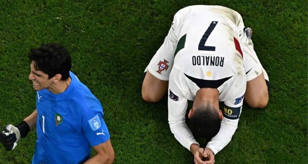 Üzgün halleriyle geceye damgasını vurmuştu! Cristiano Ronaldo Dünya Kupası'na vedaları sonrası konuştu! 1