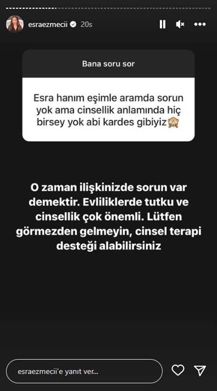 Ünlü psikolog Esra Ezmeci'ye gelen itiraf "Bu nasıl evlilik?" diye sordurdu! "Eşimle abi kardeş gibiyiz..." 2