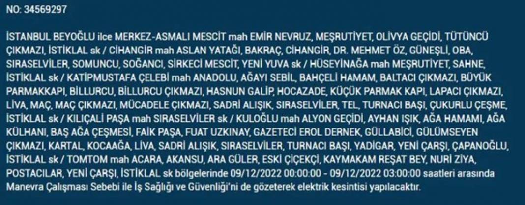 İstanbullular dikkat! BEDAŞ'tan planlı elektrik kesintisi uyarısı! İşte elektrikleri kesilecek ilçe ve mahalleler... 3