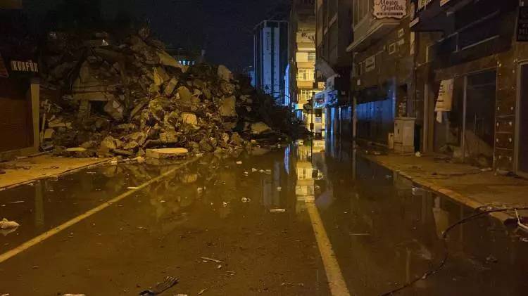 Hatay İskenderun'da deniz seviyesi yükseldi, Caddeler su altında kaldı, görüntüler korkuttu 14