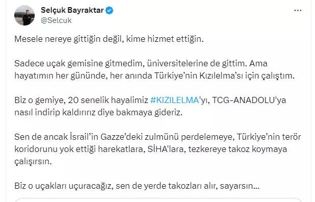 Selçuk Bayraktar'dan Kılıçdaroğlu'na çok konuşulacak ABD savaş gemisi yanıtı 'sende yerde takozları sayarsın' 3