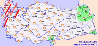 Bu gün hava durumu nasıl olacak? Meteorolojiden o bölgelere kuvvetli rüzgar uyarısı! 4 Kasım Cumartesi ülke geneli hava durumu 2