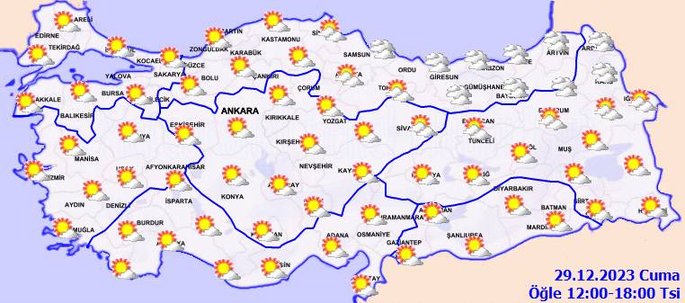 Meteorolojiden yoğun sis uyarısı! Bu gün hava durumu nasıl olacak? 29 Aralık Cuma tüm ülke geneli hava durumu 2