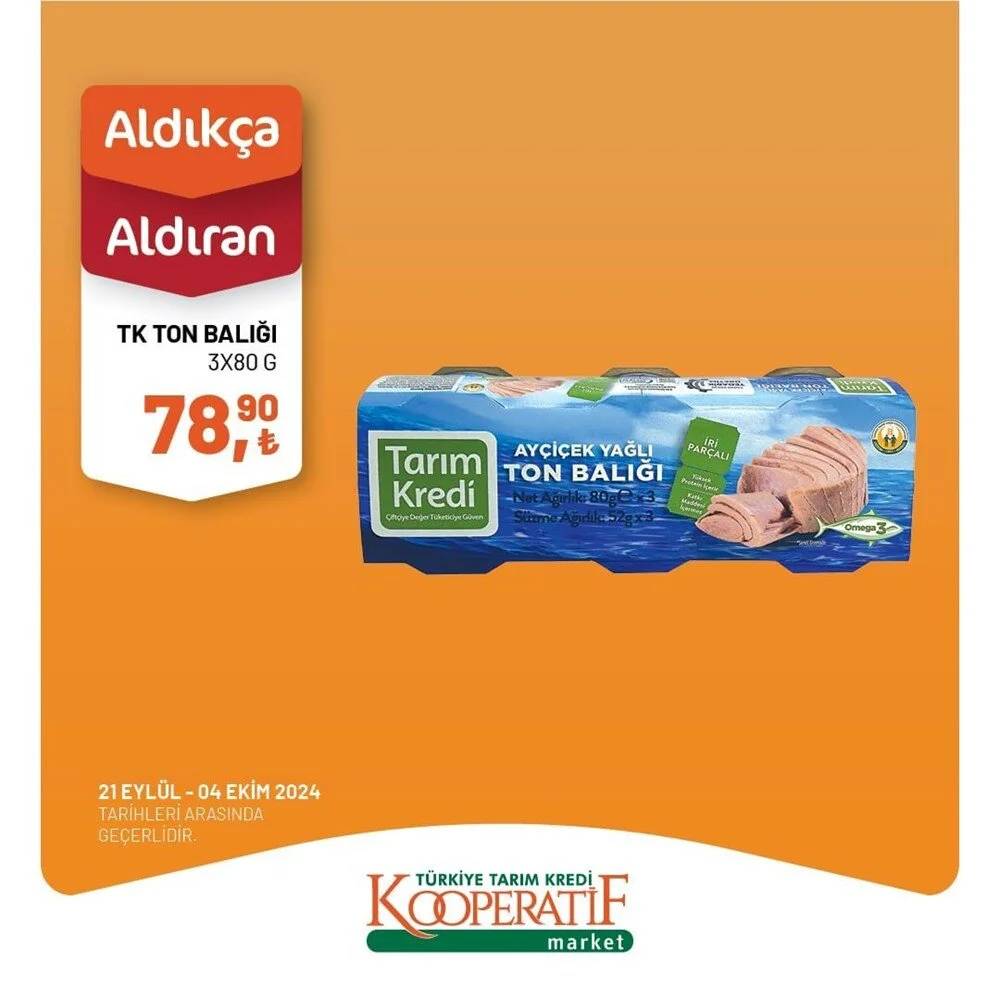 Tarım Kredi Kooperatif Marketleri, Eylül ayına özel indirimli ürün listesini yayınladı: 21 Eylül-4 Ekim 2024 Tarım Kredi Market indirimleri 3