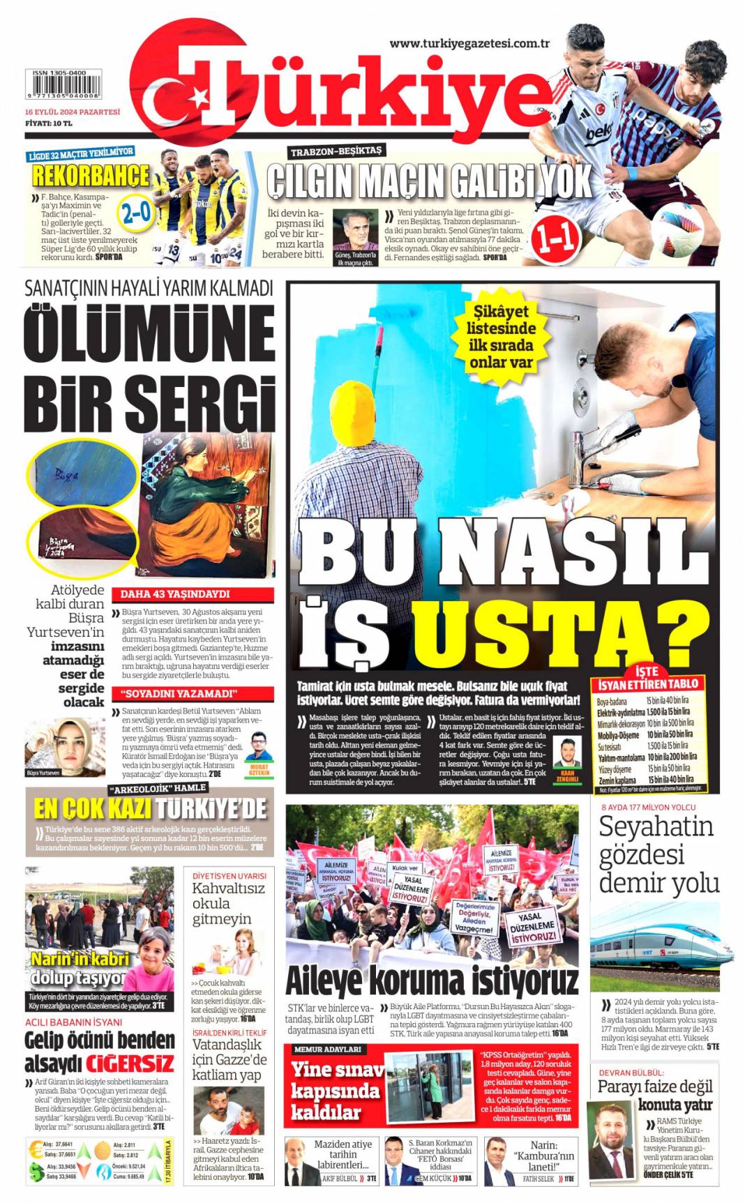 Narin cinayetinde garip olaylar! Yangın bile çıkarmışlar, 50 sahte ihbarla her yolu denediler: 16 Eylül 2024 gazete manşetleri 6