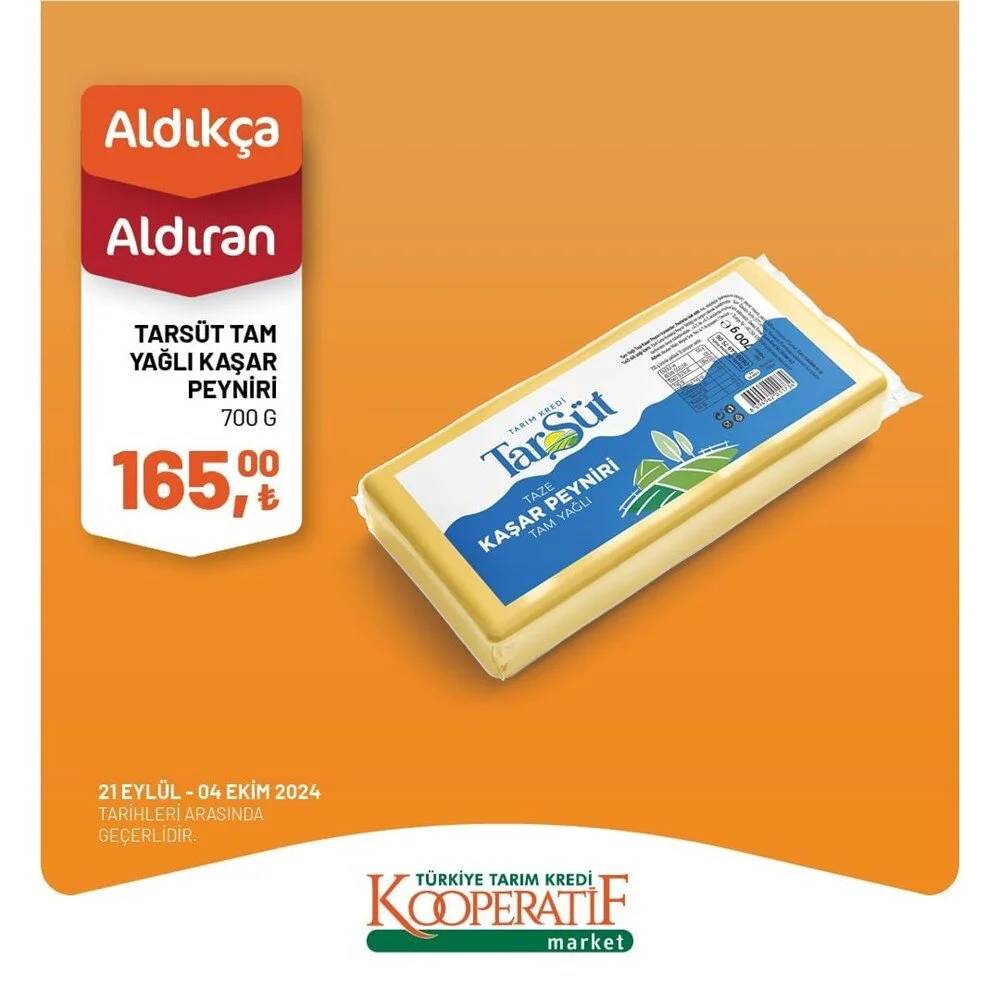 Tarım Kredi Kooperatif Marketleri, Eylül ayına özel indirimli ürün listesini yayınladı: 21 Eylül-4 Ekim 2024 Tarım Kredi Market indirimleri 6