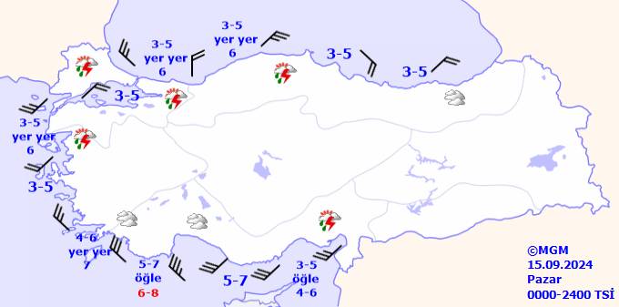 Meteoroloji açıkladı! 15 Eylül Pazar, ülke geneli hava durumu nasıl olacak, yağmur yağacak mı, sıcaklıklar ne kadar olacak 10