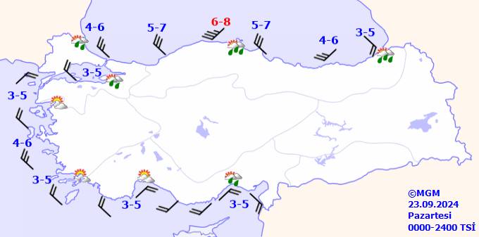 Meteorolojiden iki ile kritik uyarı! Sel ve su baskınlarına dikkat! 23 Eylül 2024 Pazartesi hava durumu ve sıcaklıkları 10