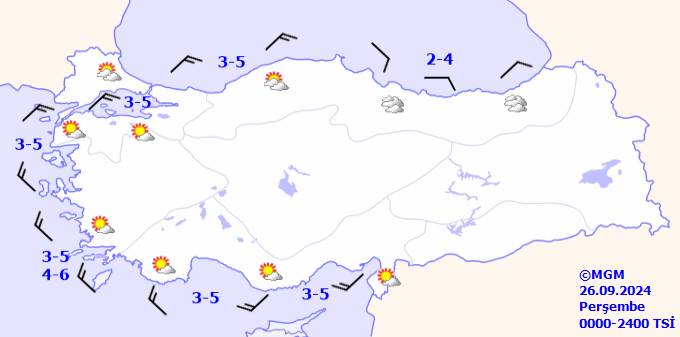 Meteoroloji açıkladı! Hava sıcaklıkları ne kadar, yağmur yağacak mı? 26 Eylül 2024 hava durumu ve sıcaklıkları 10