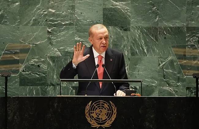 Recep Tayyip Erdoğan, BM kürsüsünden dünyaya meydan okudu: Ey birleşmiş milletler daha neyi bekliyorsunuz? 5