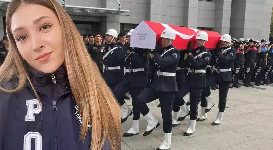 Ümraniye'de Şehit edilen Polis Şeyda Yılmaz'a veda: Eşinin sözleri yürekleri burktu! 5