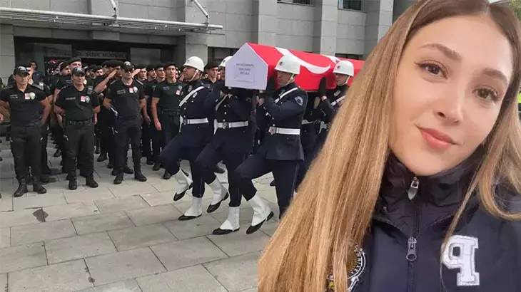 Ümraniye'de Şehit edilen Polis Şeyda Yılmaz'a veda: Eşinin sözleri yürekleri burktu! 7