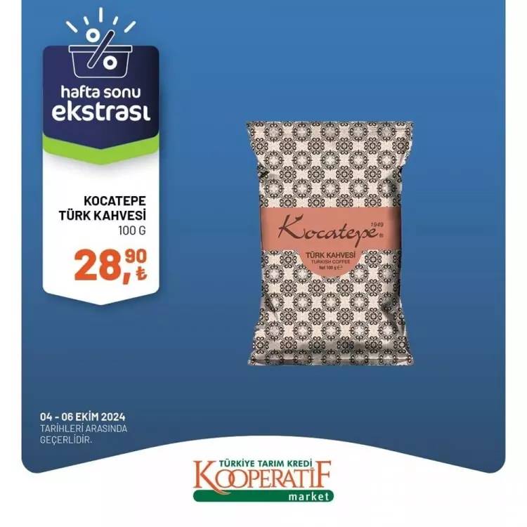 Tarım Kredi Kooperatif Market 4-6 Ekim 2024 tarihleri arası geçerli olacak indirimli ürün kataloğunu yayınladı! 29