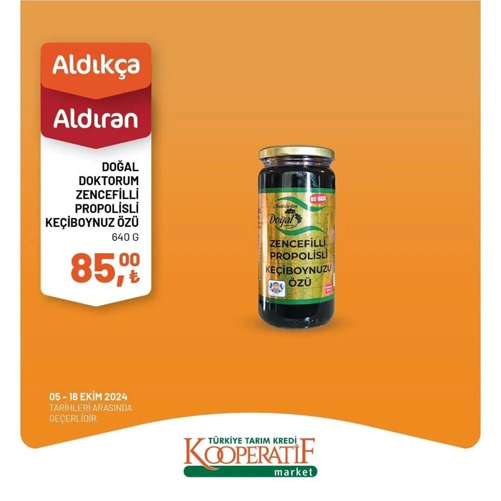 Tarım Kredi Kooperatif Market'ten Ekim ayına özel indirimli ürünler kampanyası: ( 8-18 Ekim 2024 özel indirimli ürün listesi) 4