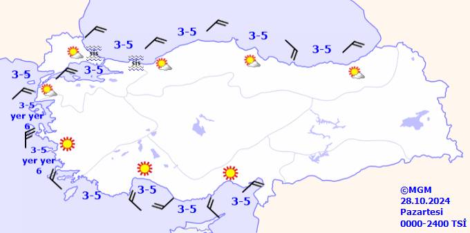 Meteorolojiden sis ve pusa uyarısı! 28 Ekim Pazartesi hava durumu 10