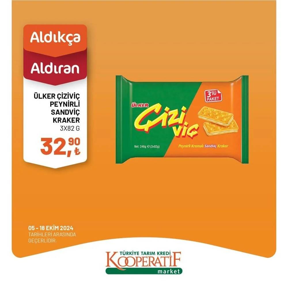 Tarım Kredi Kooperatif Market'ten Ekim ayına özel indirimli ürünler kampanyası: ( 8-18 Ekim 2024 özel indirimli ürün listesi) 5