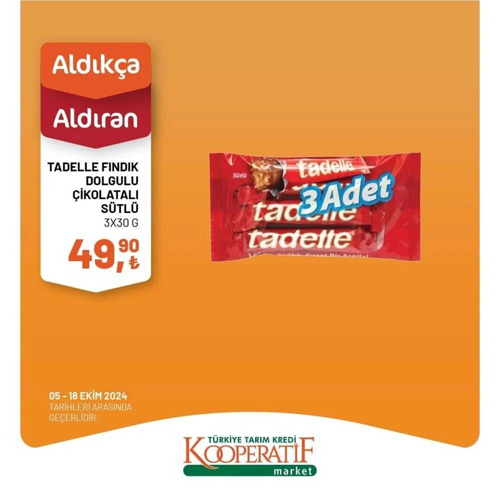 Tarım Kredi Kooperatif Market'ten Ekim ayına özel indirimli ürünler kampanyası: ( 8-18 Ekim 2024 özel indirimli ürün listesi) 7