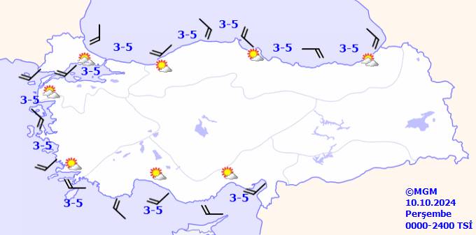 Meteoroloji açıkladı! Bugün hava nasıl olacak, yağmur yağacak mı? 10 Ekim 2024 Perşembe hava durumu ve sıcaklıkları 10